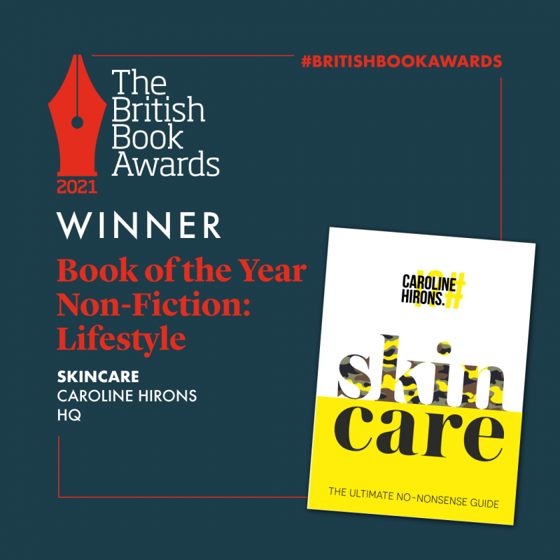 LIFESTYLE BOOK OF THE YEAR AT THE BRITISH BOOK AWARDS!