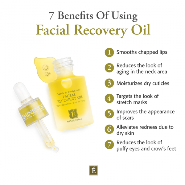 7 benefits of using facial recovery oil