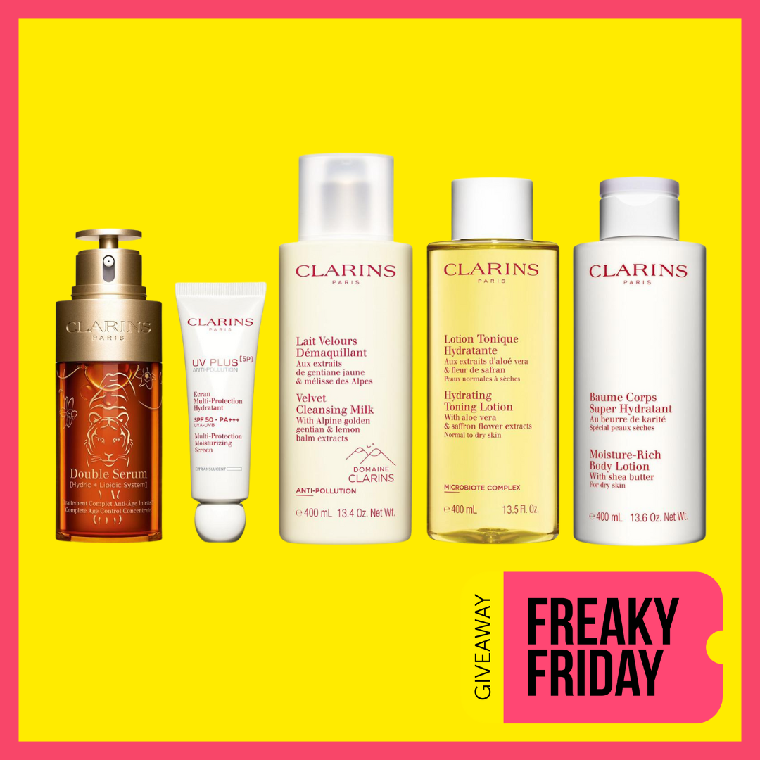 CH Freaky Friday Giveaway - Clarins Bundle