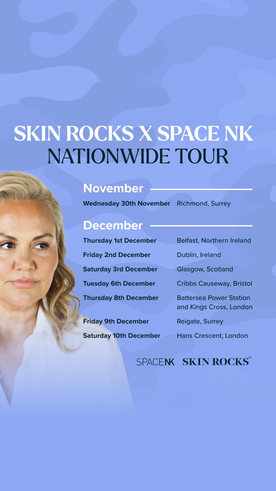 Space NK x Skin Rocks Roadshow