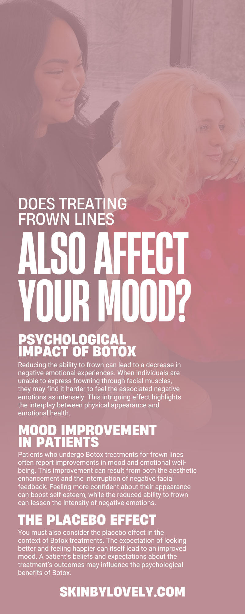 Does Treating Frown Lines Also Affect Your Mood? 